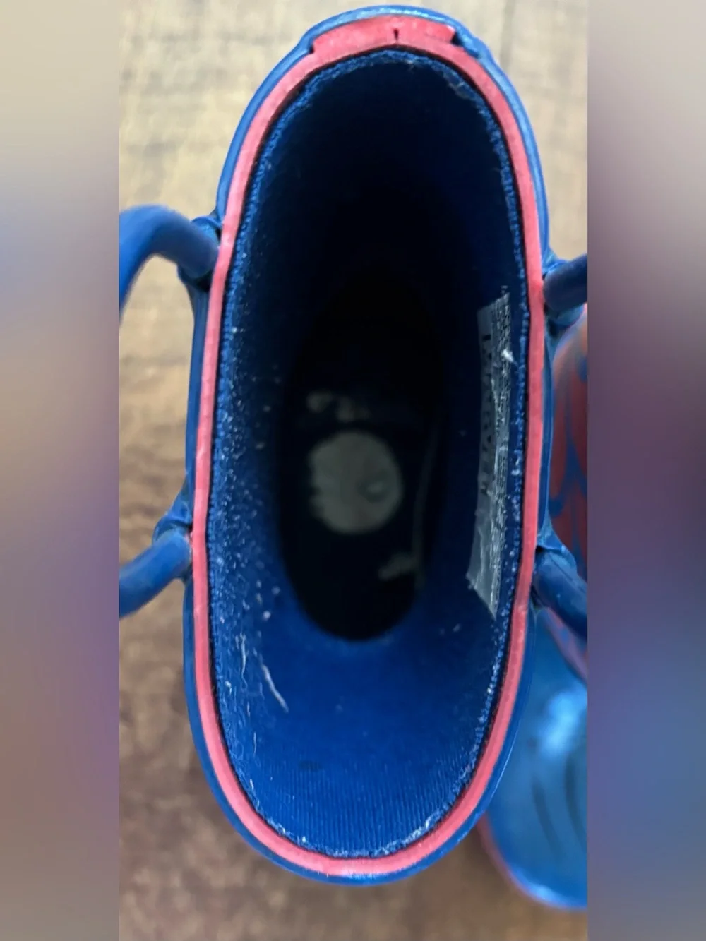 Marvel Spiderman boots for toddlers youth Size 5/6 unisex boy girl